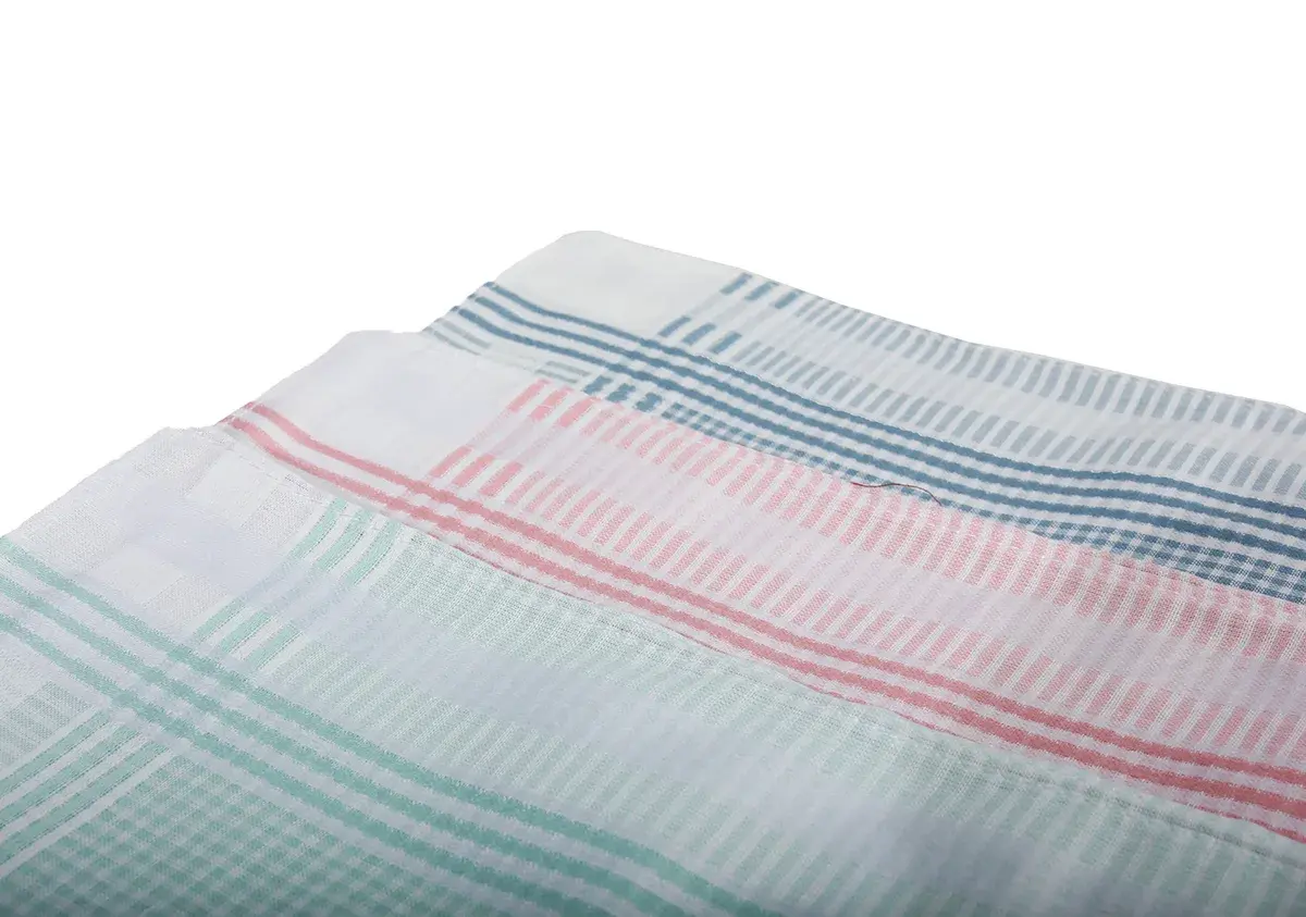 Tiseco 12 stuks - Dames zakdoeken Ruitje 4714 - Katoenen stoffen zakdoeken Tiseco 12 stuks - Dames zakdoeken Ruitje 4714 - Katoenen stoffen zakdoeken