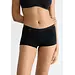 Sloggi Basic boxershort dames katoen - Vrouwen onderbroek kort pijpje - Zwart