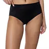 Mey Emotion - dames taille slip viscose - Comfortabele hoge dames onderbroek - Katoenen kruisje