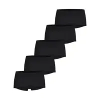 Bjorn Borg 5-pack dames boxershort- Zwart Bjorn Borg 5-pack dames boxershort- Zwart