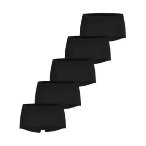 Bjorn Borg boxers 5-pack dames boxershort- Zwarte katoenen dames onderbroeken - Multipack Bjorn Borg boxers 5-pack dames boxershort- Zwarte katoenen dames onderbroeken - Multipack
