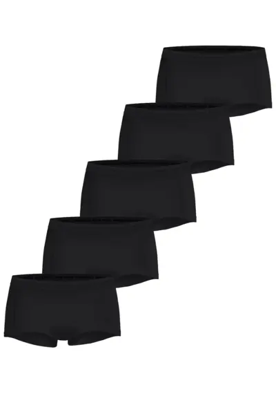 Bjorn Borg 5-pack dames boxershort- Zwart Bjorn Borg 5-pack dames boxershort- Zwart