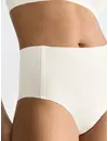Sloggi Zero Feel taille slip dames 2.0 - High waist - Hoge naadloze dames onderbroek - Katoenen kruisje - Schijnt niet door - Zwart - Huidskleur - Donkerblauw