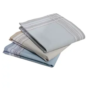 Tiseco 12 stuks Dikke katoenen Heren zakdoeken 1203 Tiseco 12 stuks Dikke katoenen Heren zakdoeken 1203