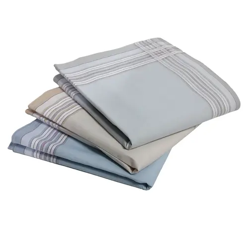 Tiseco 12 stuks Dikke katoenen Heren zakdoeken 1203 Tiseco 12 stuks Dikke katoenen Heren zakdoeken 1203