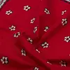 Boeren zakdoek rood Kleine Bloem 55 x 55 cm - Rode zakdoek