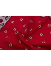 Boeren zakdoek rood Kleine Bloem 55 x 55 cm - Rode zakdoek
