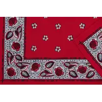 Boerenzakdoek rood Kleine Bloem 55 x 55 cm Boerenzakdoek rood Kleine Bloem 55 x 55 cm