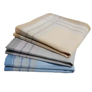 Tiseco 12 stuks Heren zakdoeken - Happy Stripe - Stoffen zakdoeken Tiseco 12 stuks Heren zakdoeken - Happy Stripe - Stoffen zakdoeken