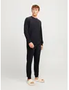 Jack & Jones huispak heren - Loungeset heren - Mannen pyjamapak met lange mouwen