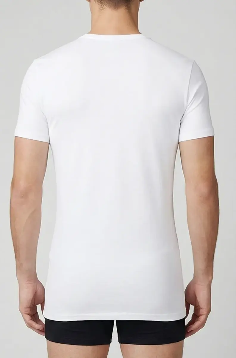 Beeren Extra lang heren T-shirt korte mouw - Ondershirt heren - wit en zwarte t-shirts Beeren Extra lang heren T-shirt korte mouw - Ondershirt heren - wit en zwarte t-shirts