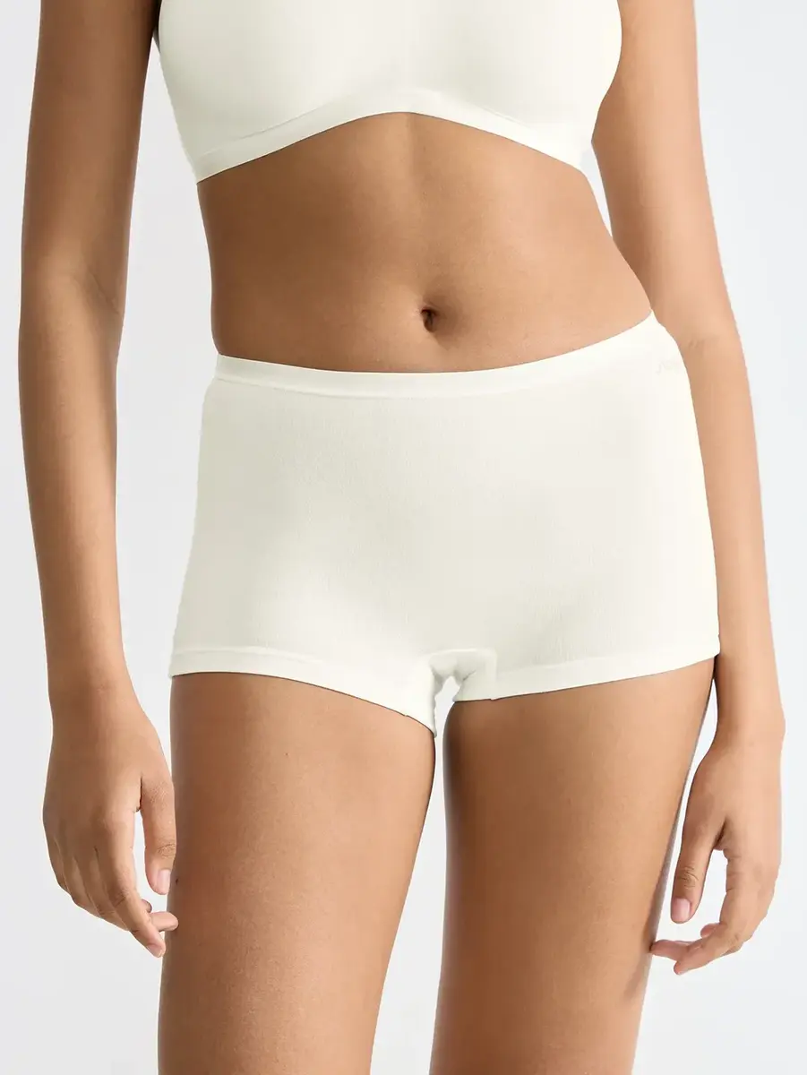 Sloggi 3-pack dames Go shorts - Daily biologisch katoenen boxershorts - Sloggi Dames onderbroeken