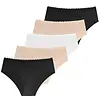 Dorina Dames slip 5-pack Basic Naomi - ondergoed dames - Multipack katoenen vrouwen onderbroeken