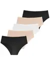 Dorina Dames slip 5-pack Basic Naomi - ondergoed dames - Multipack katoenen vrouwen onderbroeken