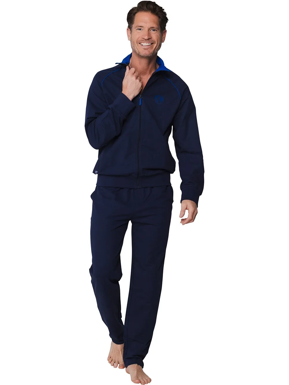 Pastunette tricot heren Huispak - Dark Blue