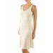 Nina von C onderjurk lang 100CM - Neglige - Anti statisch - Zwart, wit, champagne, beige - Champagne
