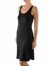 Nina von C onderjurk lang 100CM - Neglige - Anti statisch - Zwart, wit, champagne, beige