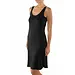 Nina von C onderjurk lang 100CM - Neglige - Anti statisch - Zwart, wit, champagne, beige - Zwart