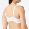 Sassa Mode soft Bh zonder beugel - 12906 - Brede bandjes - bh Grote maten - Wit - Huidskleur