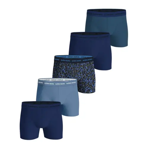 Bjorn Borg 5-Pack heren boxershorts - Cotton Stretch Bjorn Borg 5-Pack heren boxershorts - Cotton Stretch