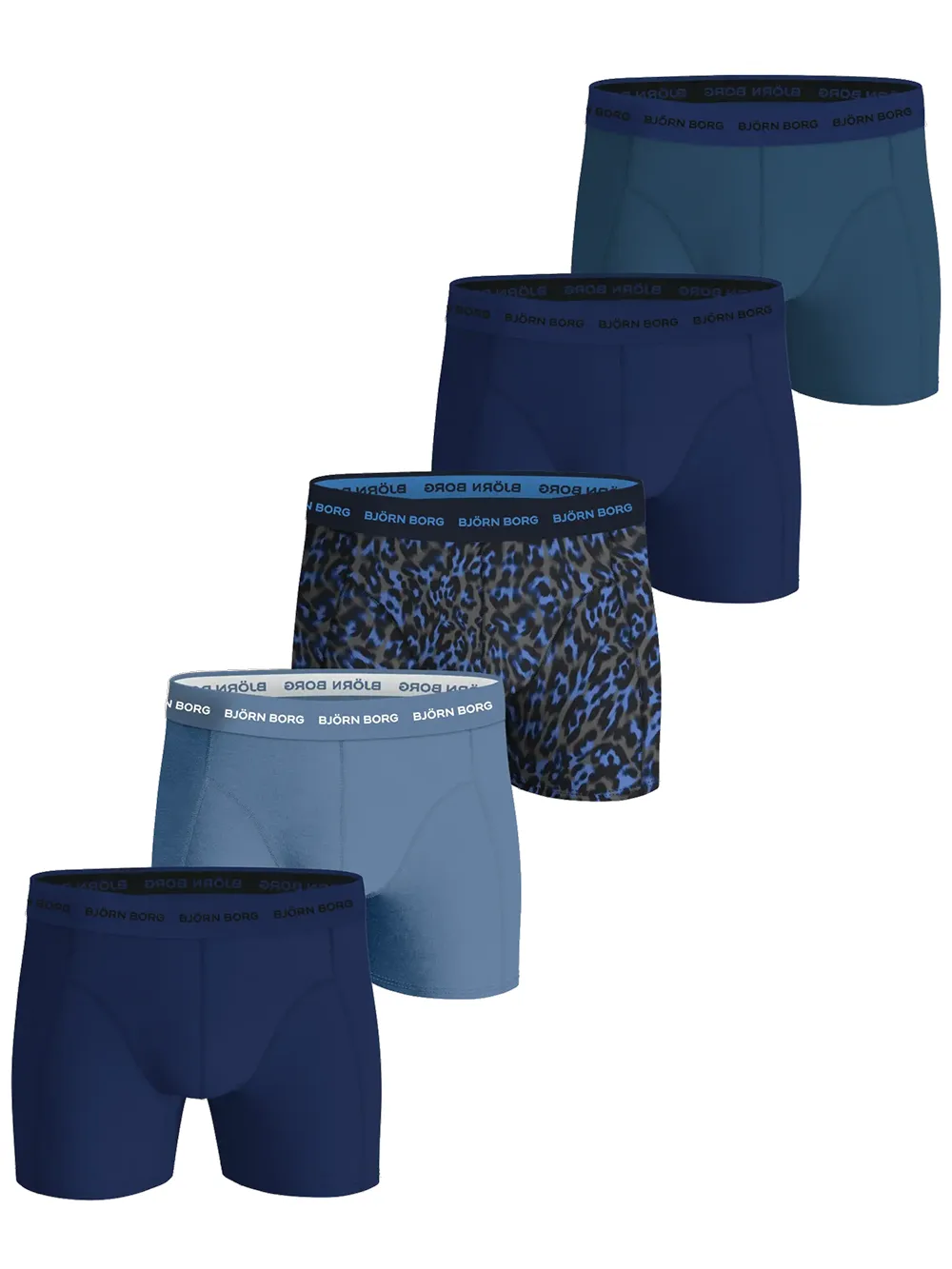 Bjorn Borg 5-Pack heren boxershorts - Cotton Stretch