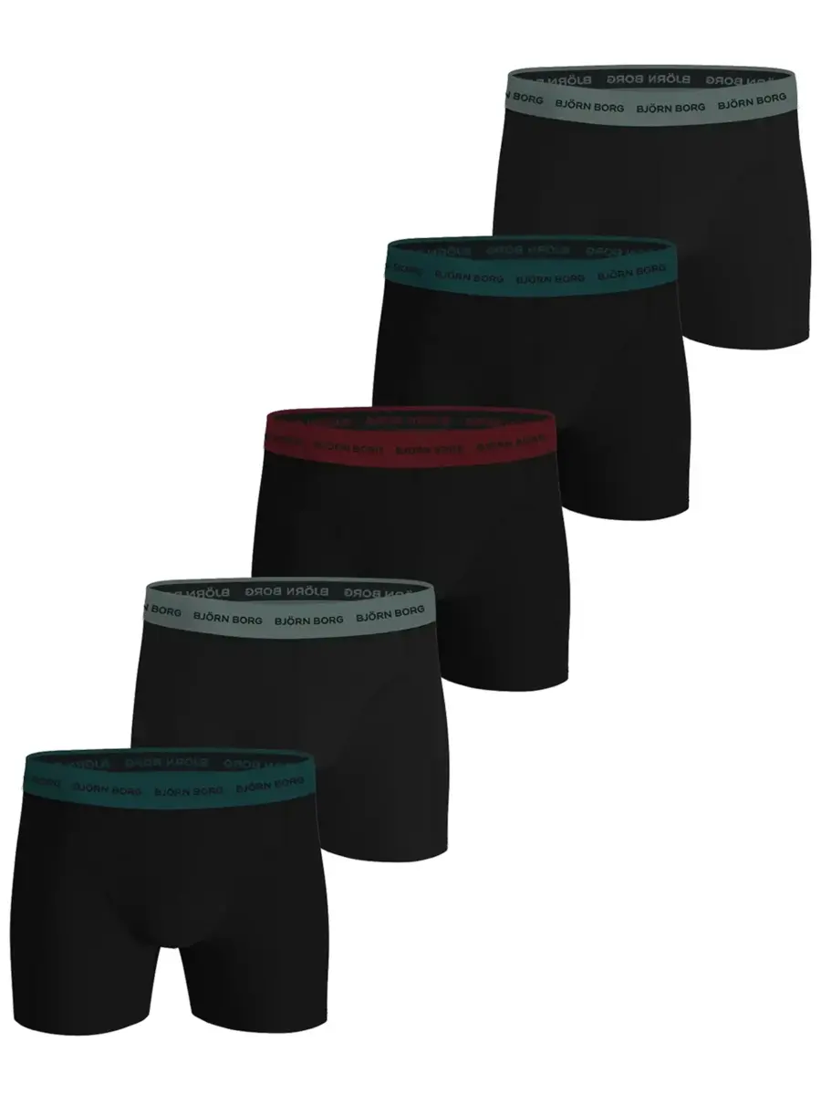 Bjorn Borg 5-Pack heren boxershorts - Cotton Stretch