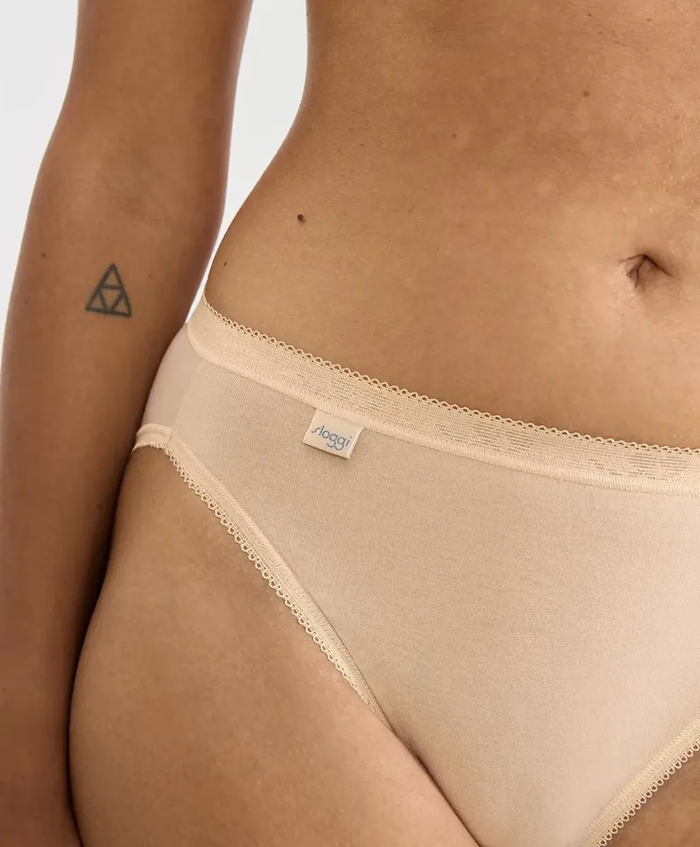 Sloggi ondergoed dames Basic Tai slip - Hoog opgesneden dames slip Sloggi ondergoed dames Basic Tai slip - Hoog opgesneden dames slip