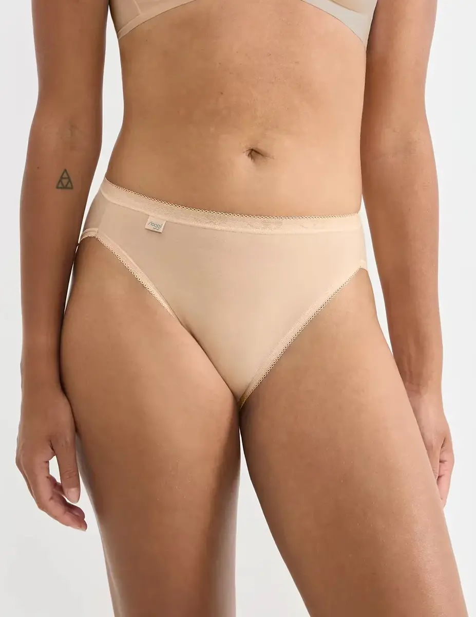Sloggi ondergoed dames Basic Tai slip - Hoog opgesneden dames slip Sloggi ondergoed dames Basic Tai slip - Hoog opgesneden dames slip