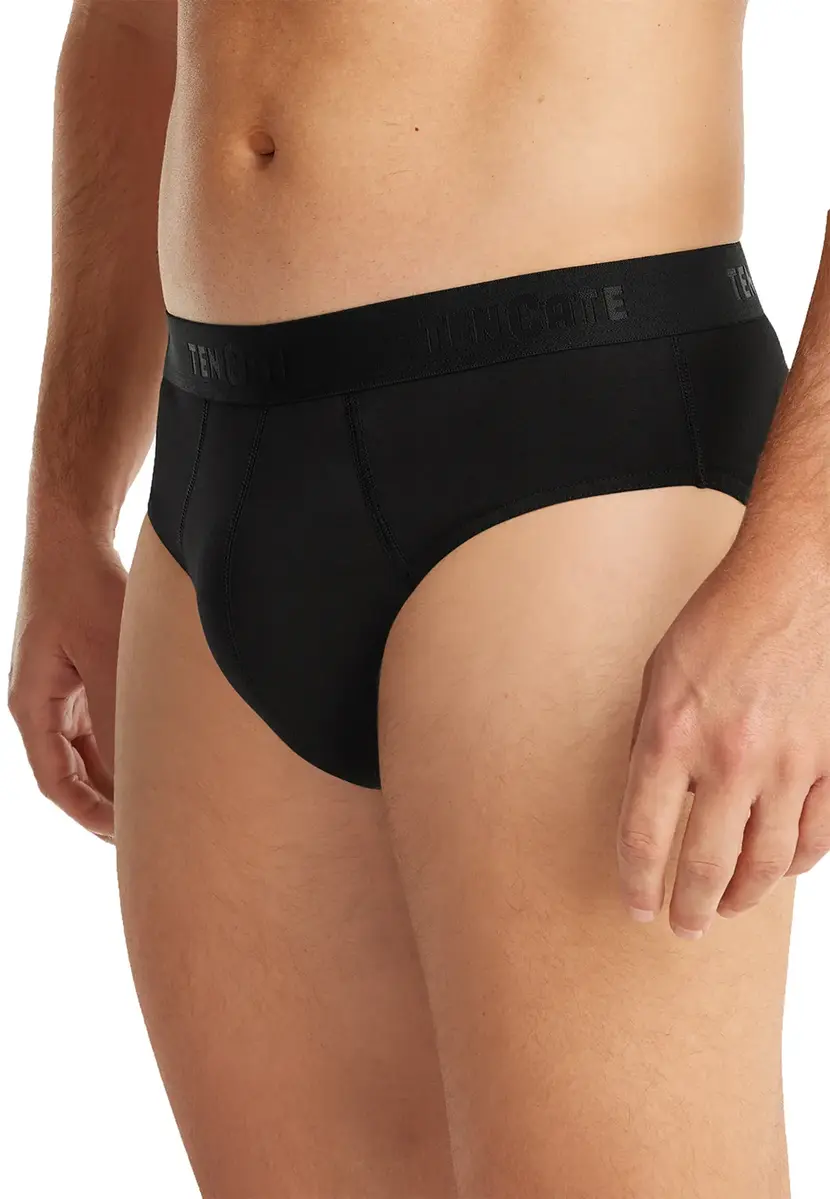 Ten Cate Basics 2-Pack heren sportslips - 32319 - Heren slips met elastische band - Biologisch katoen - Mannen ondergoed Ten Cate Basics 2-Pack heren sportslips - 32319 - Heren slips met elastische band - Biologisch katoen - Mannen ondergoed