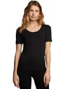 Ten Cate thermo shirt dames korte mouw - Warm thermo ondergoed dames - Diepe hals