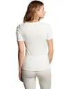 Ten Cate thermo shirt dames korte mouw - Warm thermo ondergoed dames - Diepe hals