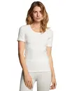Ten Cate thermo shirt dames korte mouw - Warm thermo ondergoed dames - Diepe hals