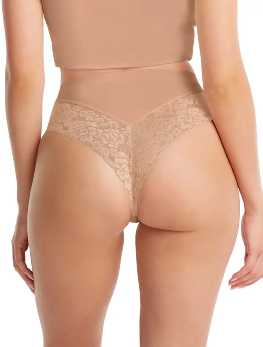 Ten Cate Secrets Brazilian High Waist - Invisible - Kanten dames taille brazilian slip - Schijnt niet door Ten Cate Secrets Brazilian High Waist - Invisible - Kanten dames taille brazilian slip - Schijnt niet door