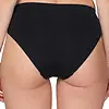 Perini naadloos ondergoed dames heupslip  - elastisch katoenen dames onderbroek - Zwart - Wit