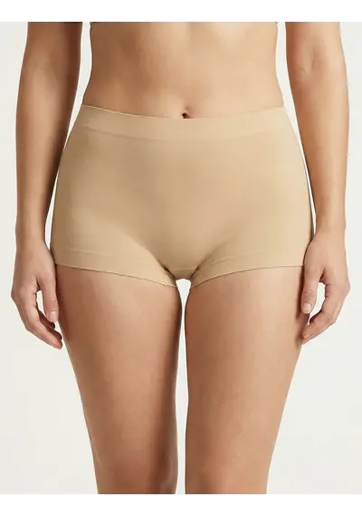 Perini dames boxer high waist elastische katoen - Naadloos - High waist Perini dames boxer high waist elastische katoen - Naadloos - High waist