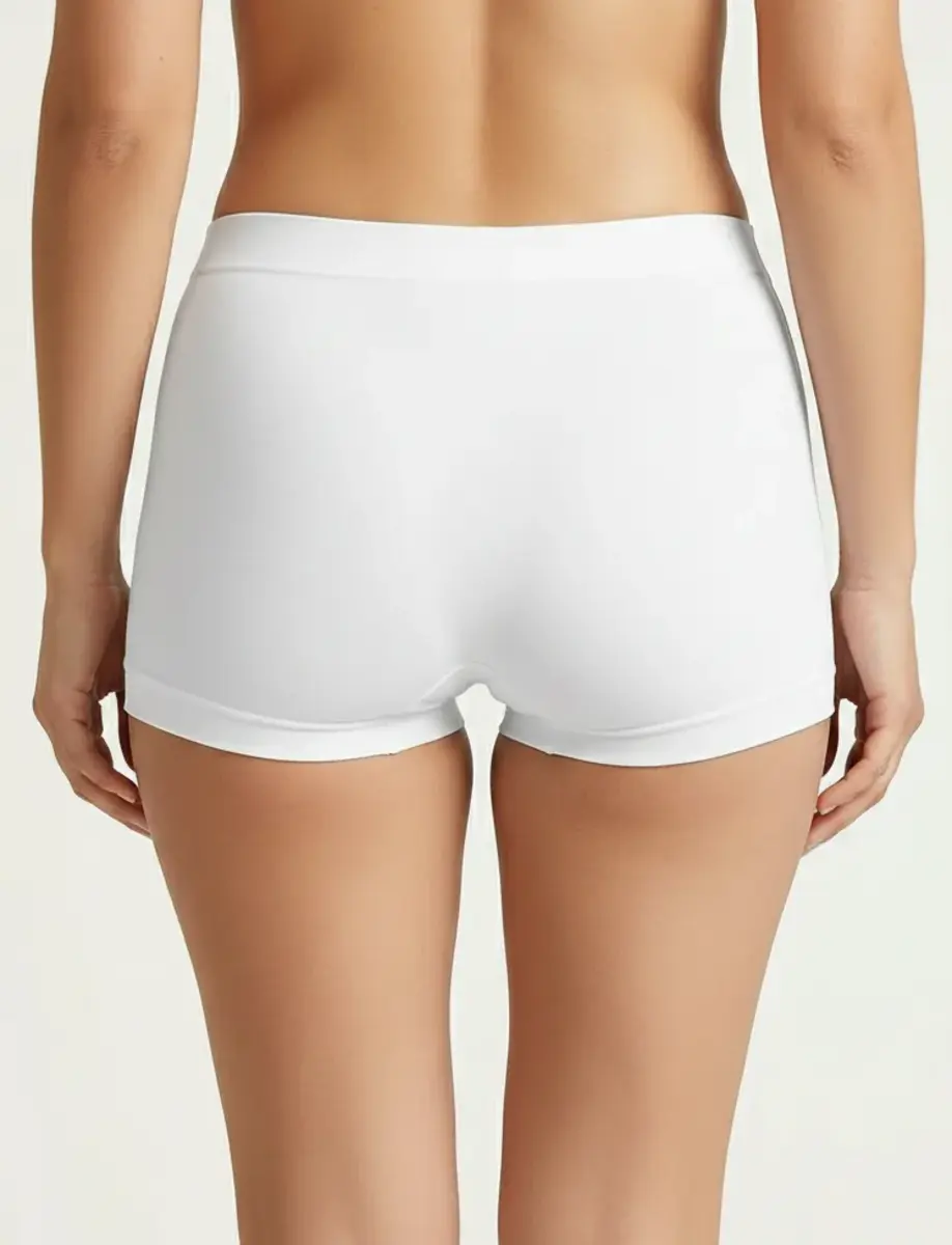 Perini dames boxer high waist elastische katoen - Naadloos - High waist