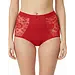 J&C licht corrigerende taille slip dames - Kanten Corrigerend dames ondergoed goedkoop - Rood