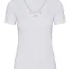 Beeren dames shirt korte mouw Beatrix  - Kanten ondershirt - Naadloos - 100% katoen