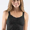 Nina von C dames hemd kant - Millefleurs - Luxe kanten onderhemd voor vrouwen - Singlet lingerie top