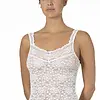 Nina von C dames hemd kant - Millefleurs - Luxe kanten onderhemd voor vrouwen - Singlet lingerie top