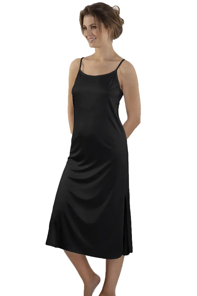 Nina von C onderjurk extra lang 120CM - Viscose Antistatische neglige Nina von C onderjurk extra lang 120CM - Viscose Antistatische neglige