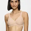 Triumph BH Modern Soft cotton N zonder beugel - Niet voorgevormde comfortabele bh - Naadloze cups