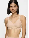 Triumph BH Modern Soft cotton N zonder beugel - Niet voorgevormde comfortabele bh - Naadloze cups