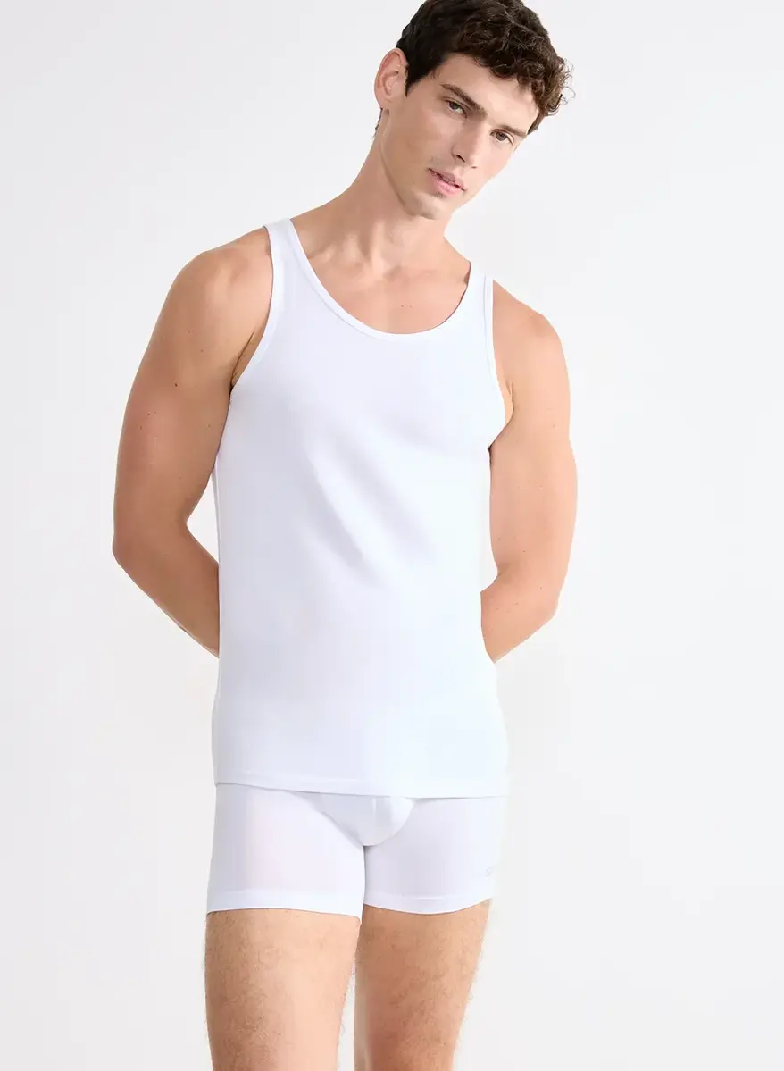 Sloggi 2-pack heren hemden - Tanktop GO Abc - Katoenen Mannen onderhemden - singlets - Hemden heren