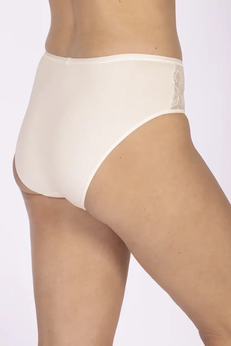 Nina von C kanten dames heup slip - Biologisch katoen - Duurzaam katoenen dames onderbroek