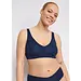 Sloggi Zero Feel Bralette padded 2.0 - naadloze Bh - Comfortabele Bh top zonder beugel of sluiting - Schijnt niet door - Donkerblauw