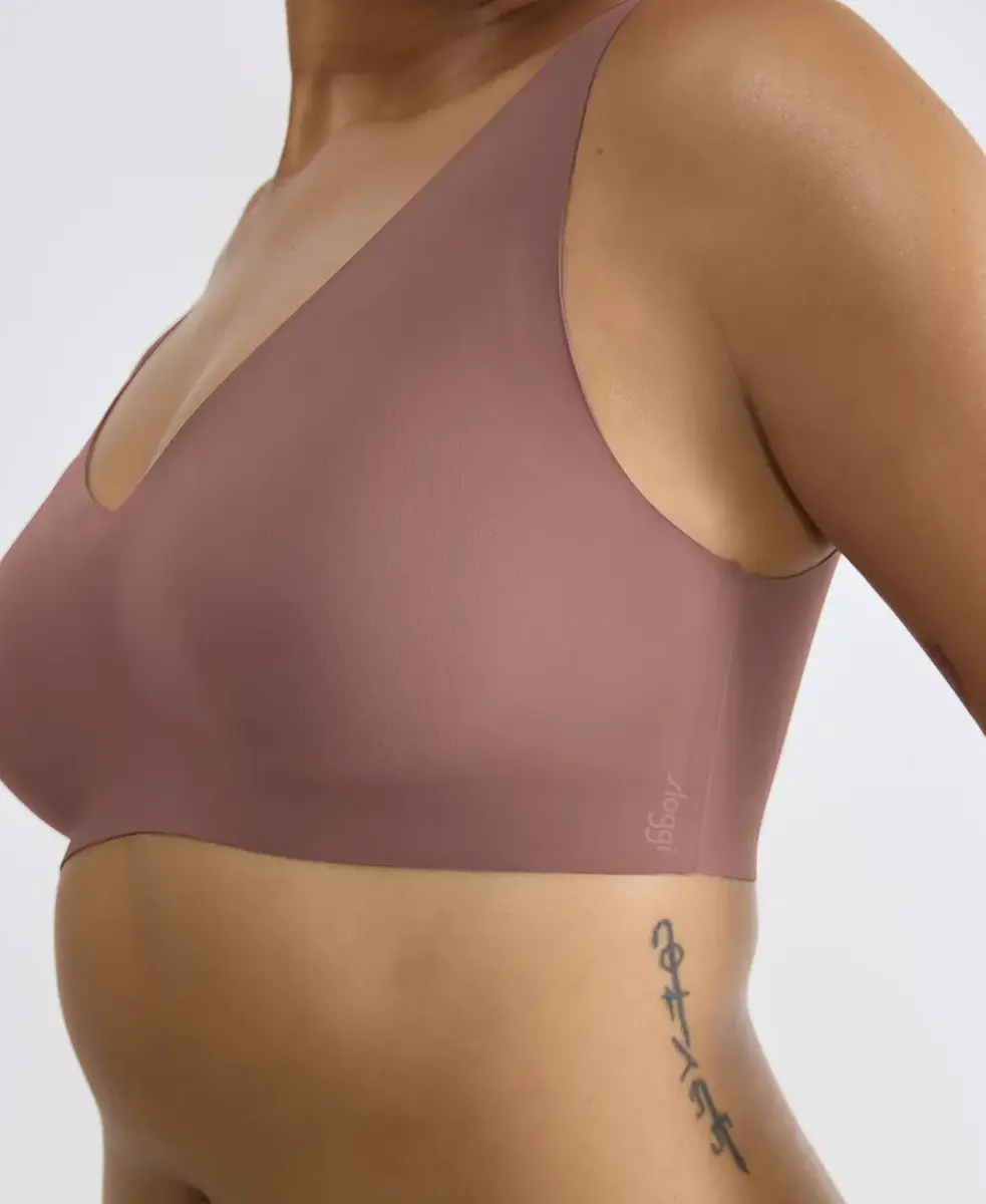 Sloggi Zero Feel Bralette padded 2.0 - naadloze Bh - Comfortabele Bh top zonder beugel of sluiting - Schijnt niet door Sloggi Zero Feel Bralette padded 2.0 - naadloze Bh - Comfortabele Bh top zonder beugel of sluiting - Schijnt niet door