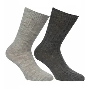 Boru Bamboo lamswollen sokken 2-pak - Warme wollen sokken - Winter sokken Boru Bamboo lamswollen sokken 2-pak - Warme wollen sokken - Winter sokken