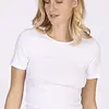 Nina von C dames T-shirt biologisch katoen - Dames aansluitend wit ondershirt - 100% katoen