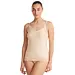 Ten Cate 31912 Secrets dames hemd kant - Spaghetti bandjes - Kanten Naadloos dames hemd microfiber - lingerie top - Almond